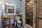 Terrace level master bath